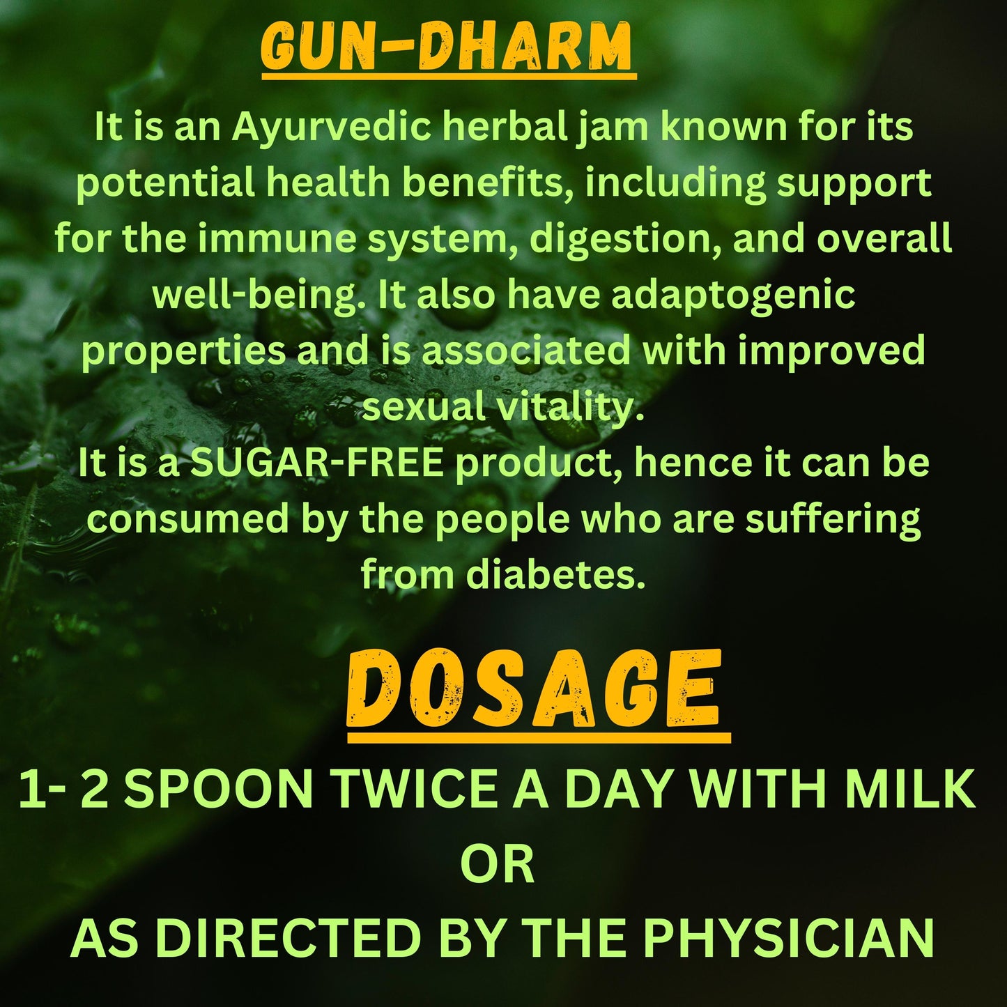 SWARNA KALPAMRIT- SUGAR FREE (BY- SHARMAYU, 540 Gms, SONA and CHANDI yukt)-Cosmoहित Ayurved