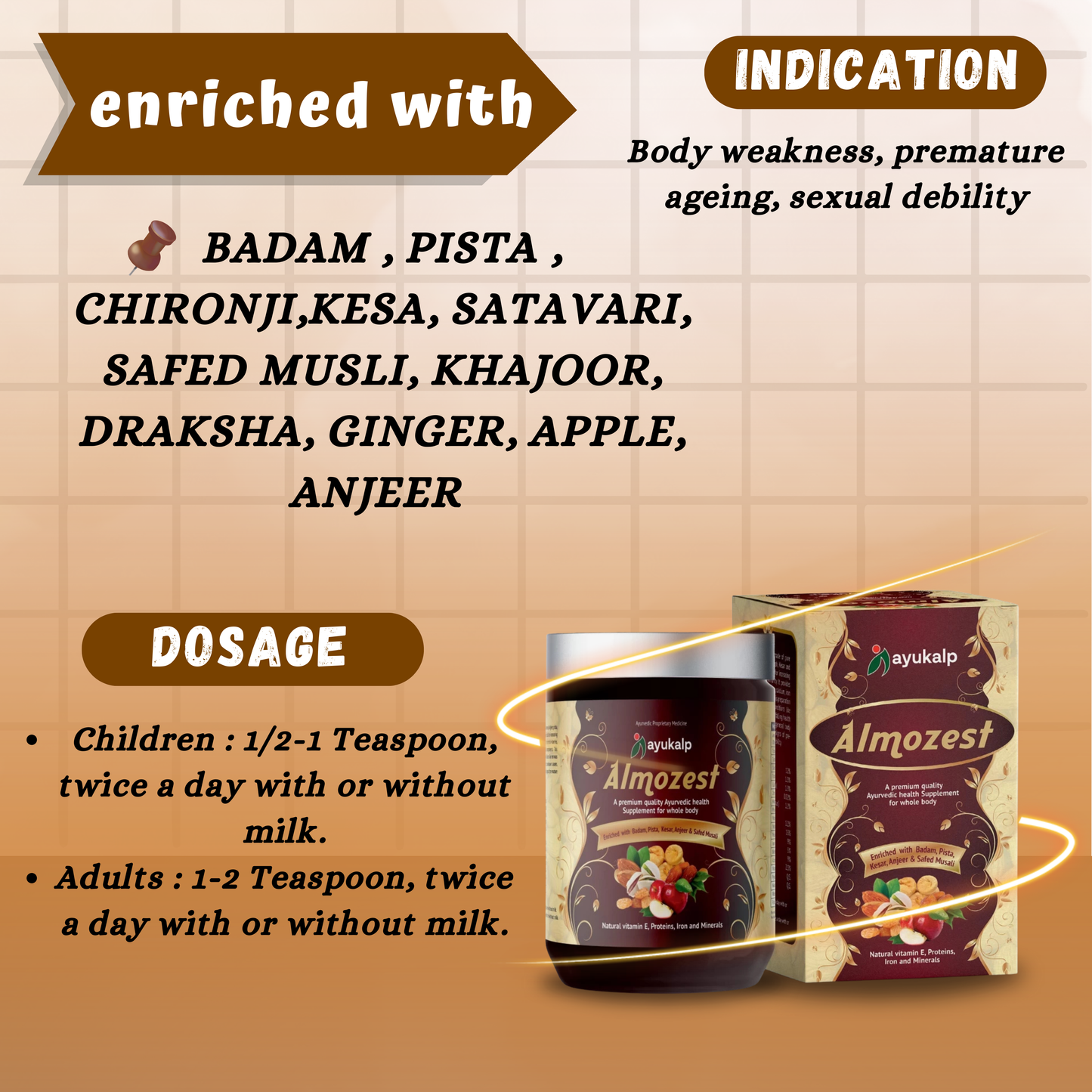 "Boost Immunity & Enhance Strength with Almozest Chyawanprash – Ayurvedic Formula for Energy, Respiratory Health & Overall Wellbeing