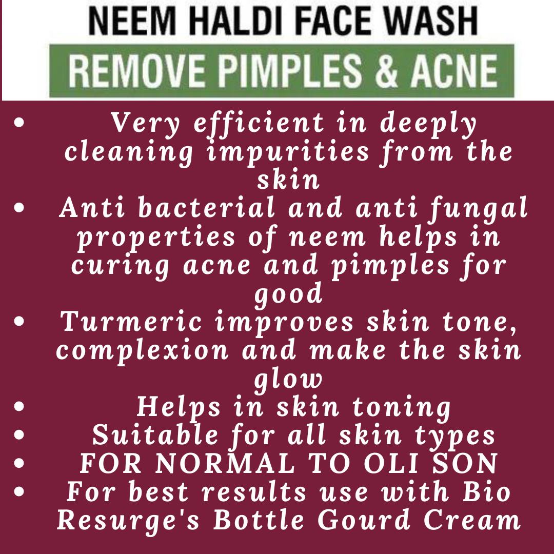 Fight Acne & Improve Skin Tone Naturally with Anashwara Neem Haldi Face Wash – Herbal Purifying Formula | Available at Cosmohit Ayurved