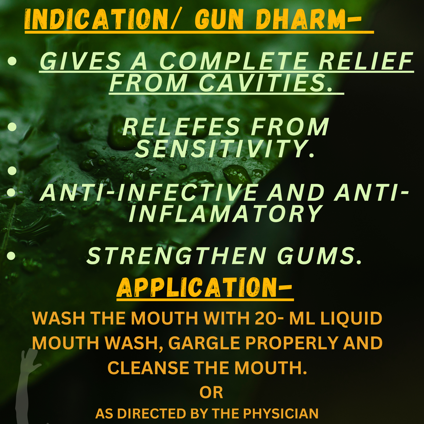 MOUTH WASH & GARGLE FOR BAD THROAT (By- BIO RESURGE, 200- ML)-Cosmoहित Ayurved