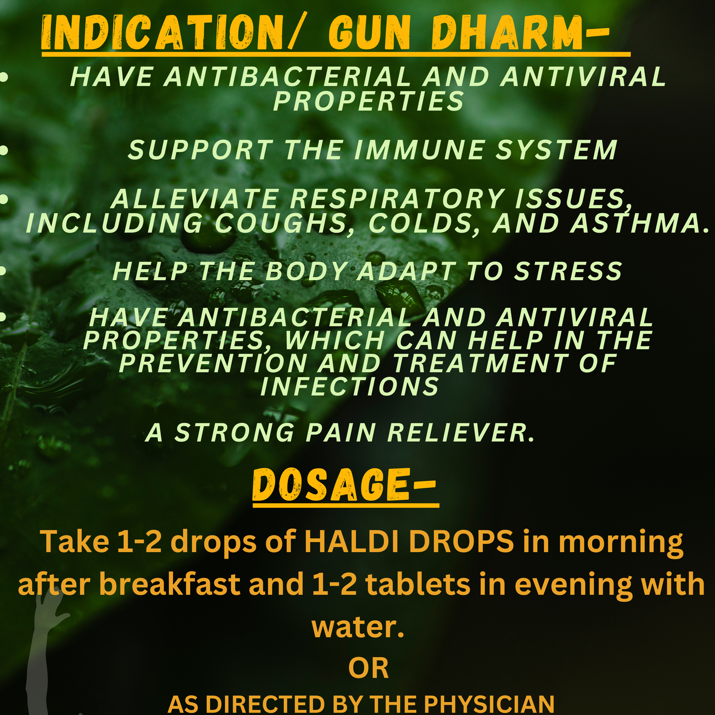 SHRI HALDI CURCUMIN WITH KESAR (By- IMC, 20- ML)-Cosmoहित Ayurved