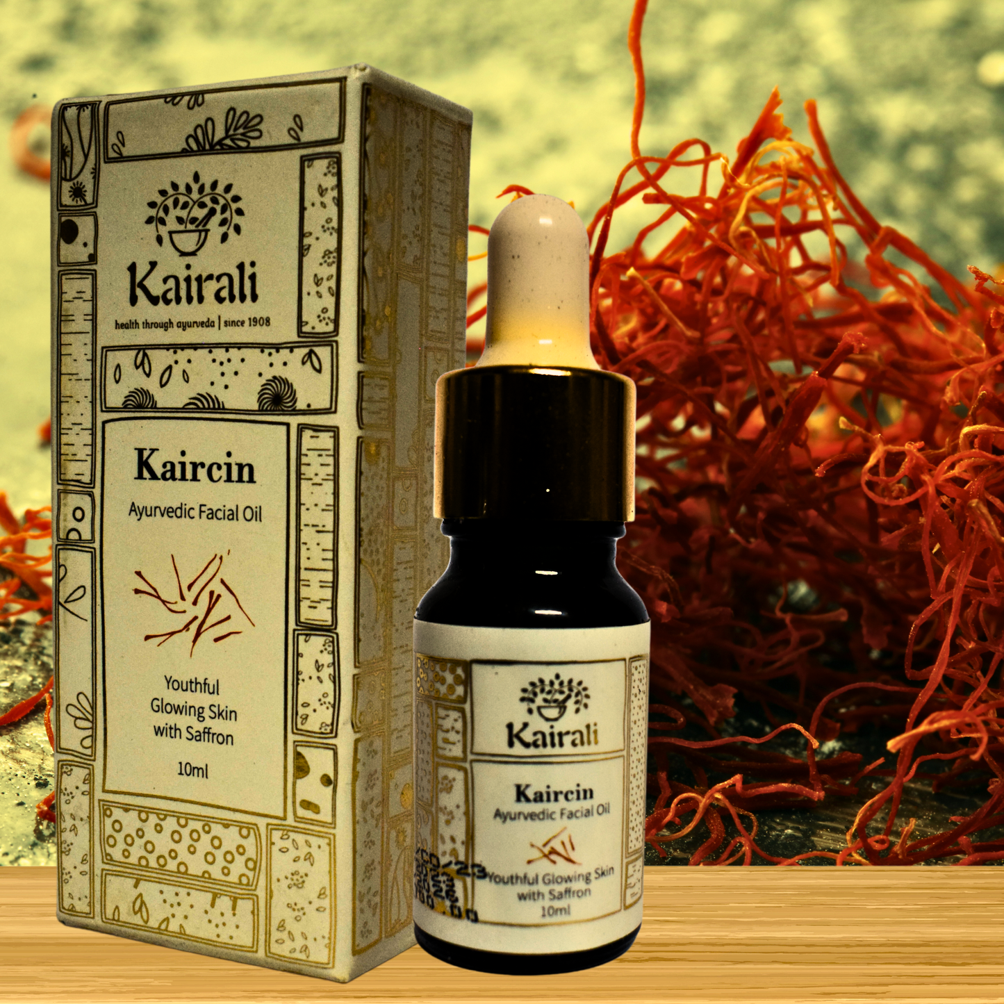 KAIRCIN OIL (KUMKUMADI OIL) (By- KAIRALI AYURVED, 10- ML)-Cosmoहित Ayurved