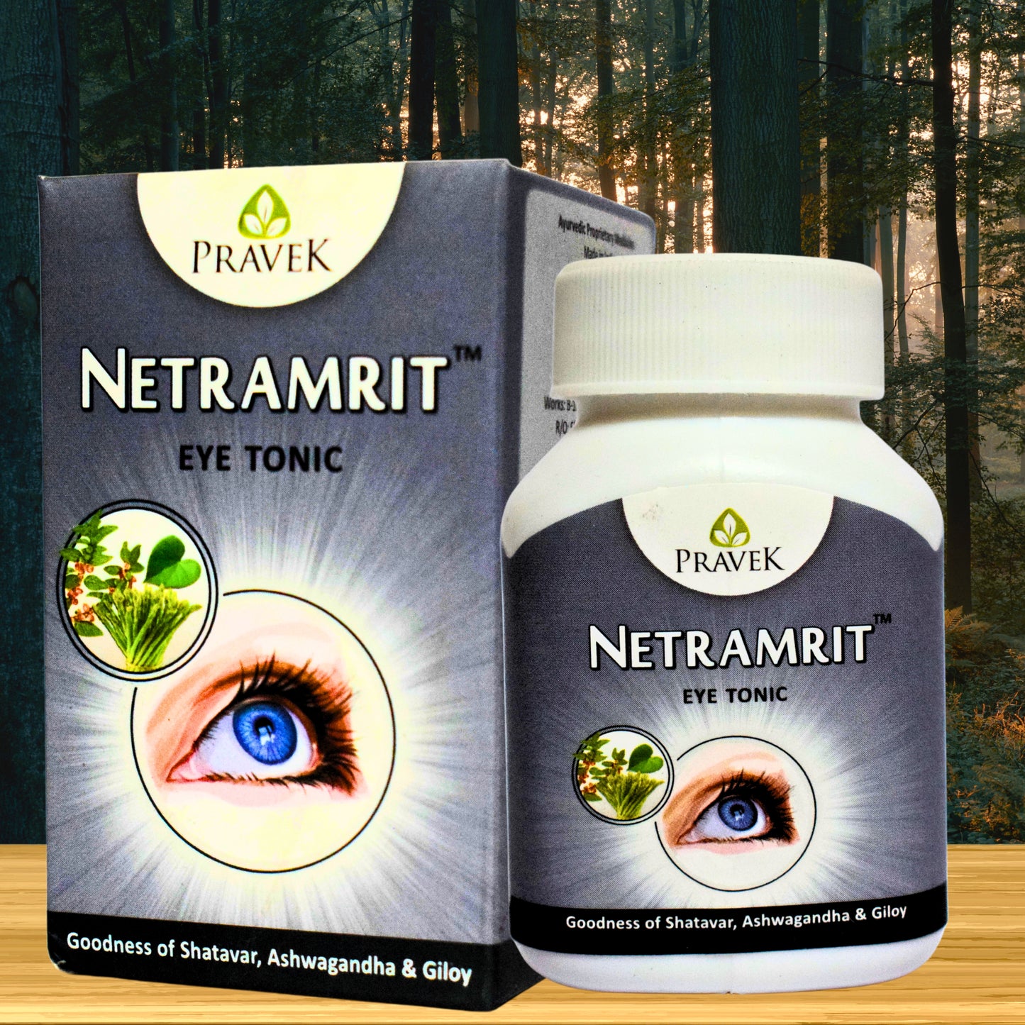NETRAMRIT (By- PRAVEK, 30- Capsules, 500 MILIGRAM each))-Cosmoहित Ayurved