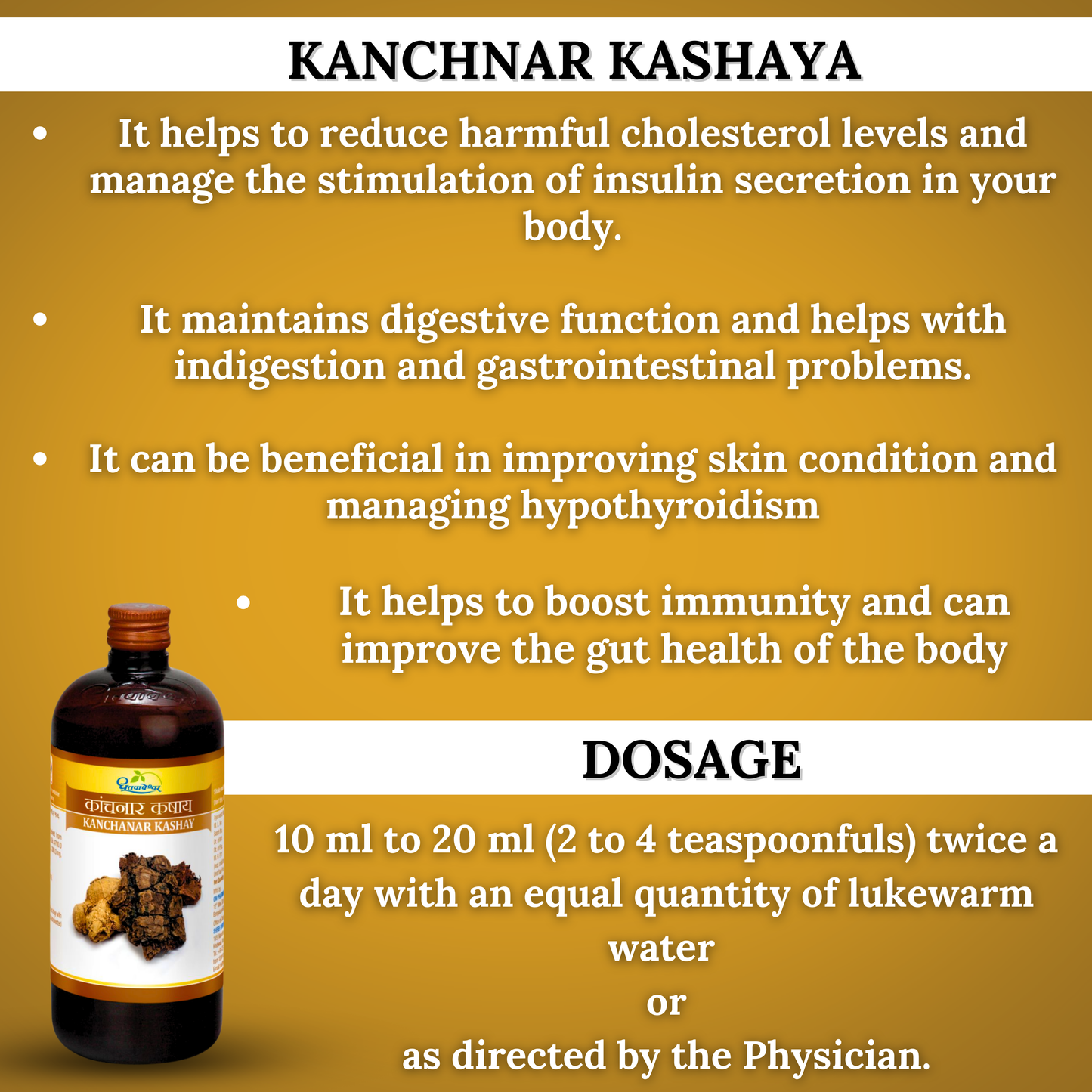 Kanchnar Kashaya – Natural Support for Thyroid Health, PCOS & Lymphatic Detox