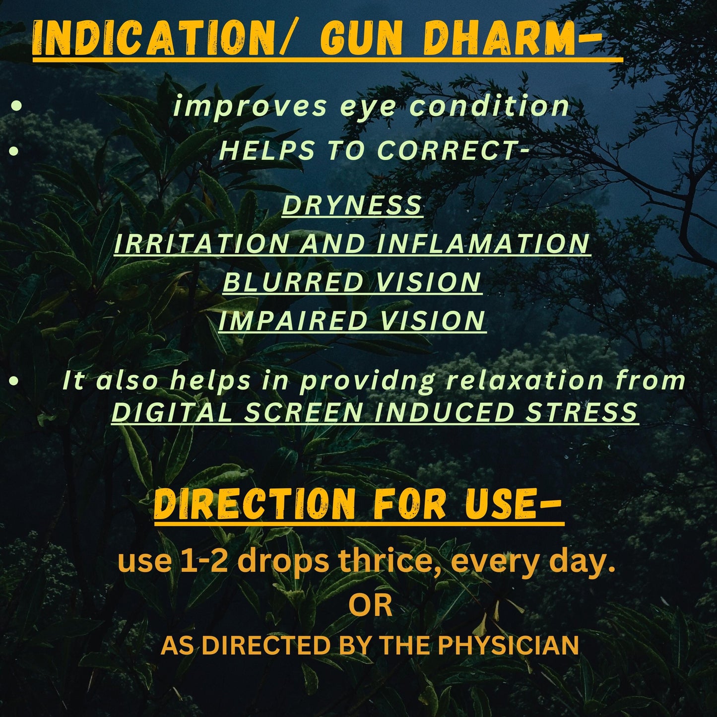 EYE MANTRA (By- DIVSA HERBALS, 10- ML)-Cosmoहित Ayurved