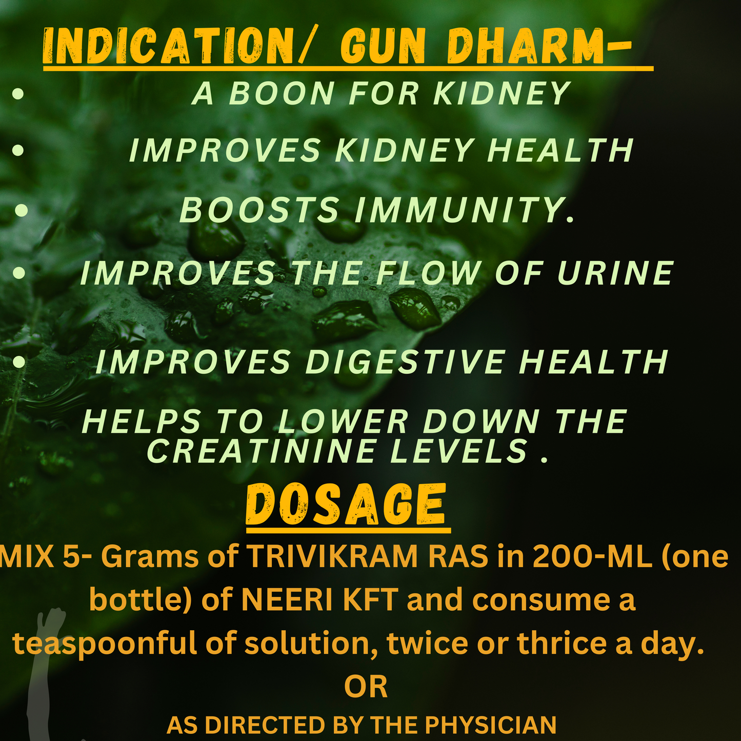 TRIVIKRAM RAS (By- UNJHA AYURVEDIC PHARMA, 10- Grams)-Cosmoहित Ayurved