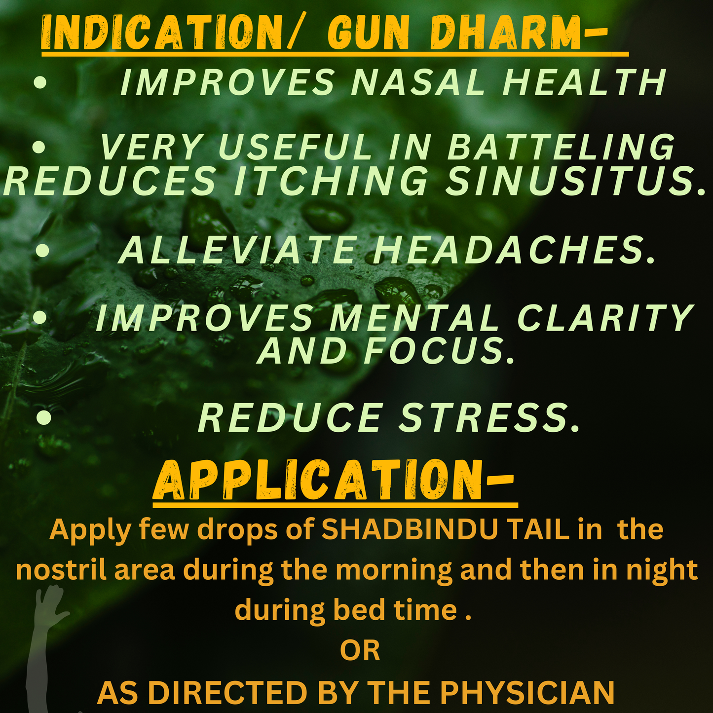 SHADBINDU TAIL (By- BAIDYANATH, 50- ML)-Cosmoहित Ayurved
