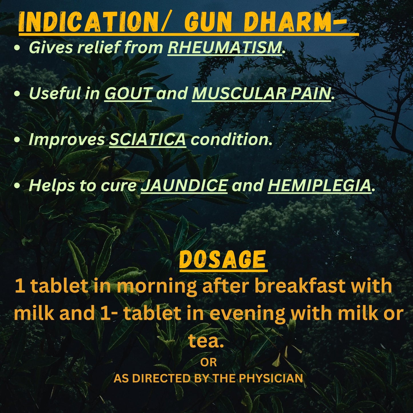 MAHAYOGRAJ GUGGULU (By- SHARMAYU, 10- TABLETS)-Cosmoहित Ayurved