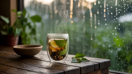 "Monsoon Special – Ayurvedic Health Tips to Prevent Cold, Cough & Stomach Infections During Rainy Season | Natural Immunity Boost Guide by Cosmohit Ayurved"
