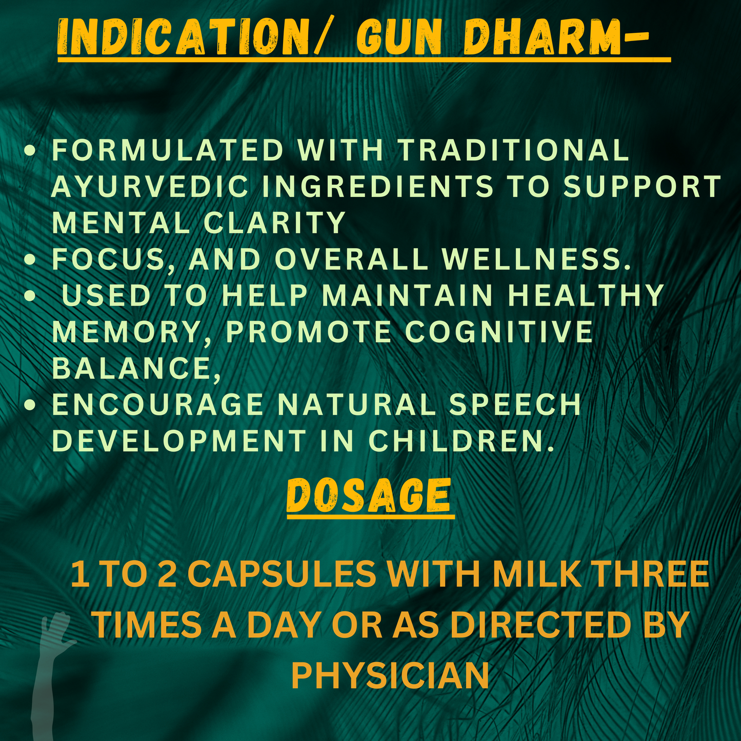 Vani Ghirtham capsules by SKM Siddha and Ayurveda- 100 capsules