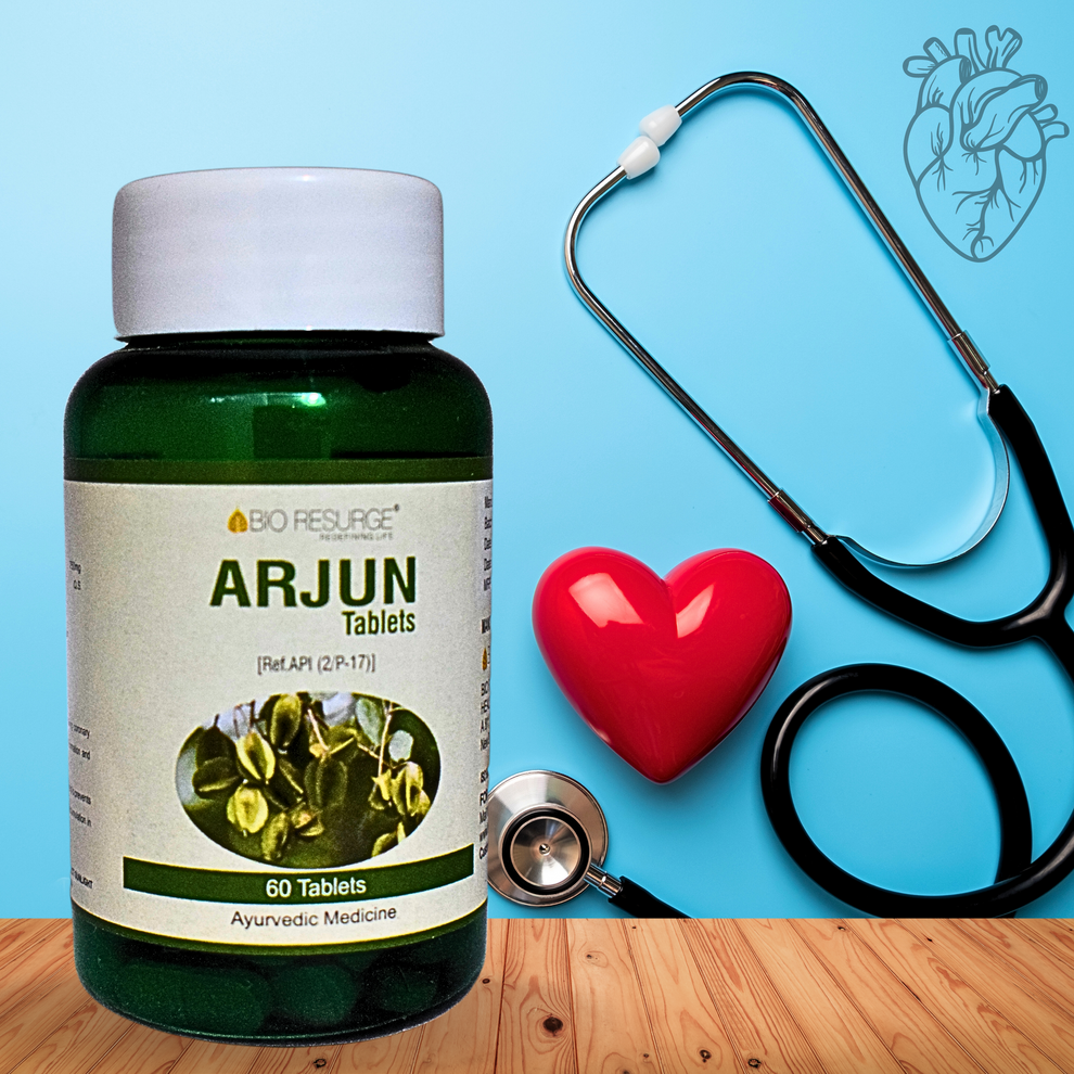 Arjun Tablets by Bio Resurge – Natural Heart Health Supplement | Suppo ...