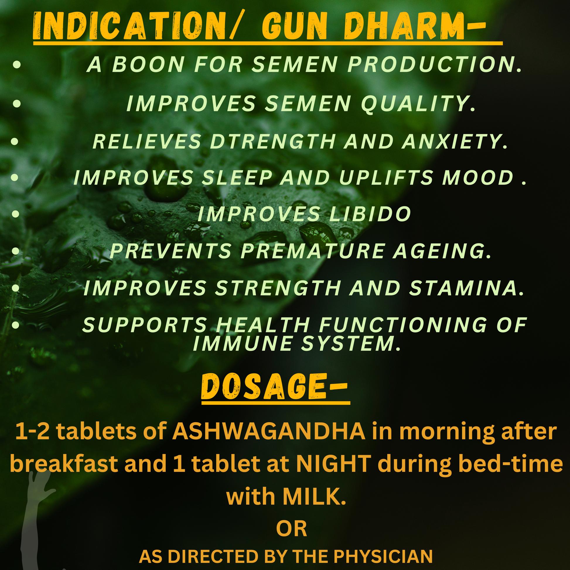 "Enhance Strength, Stamina & Stress Resilience Naturally with Ashwagandha Capsules – Ayurvedic Adaptogen | Available at Cosmohit Ayurved"