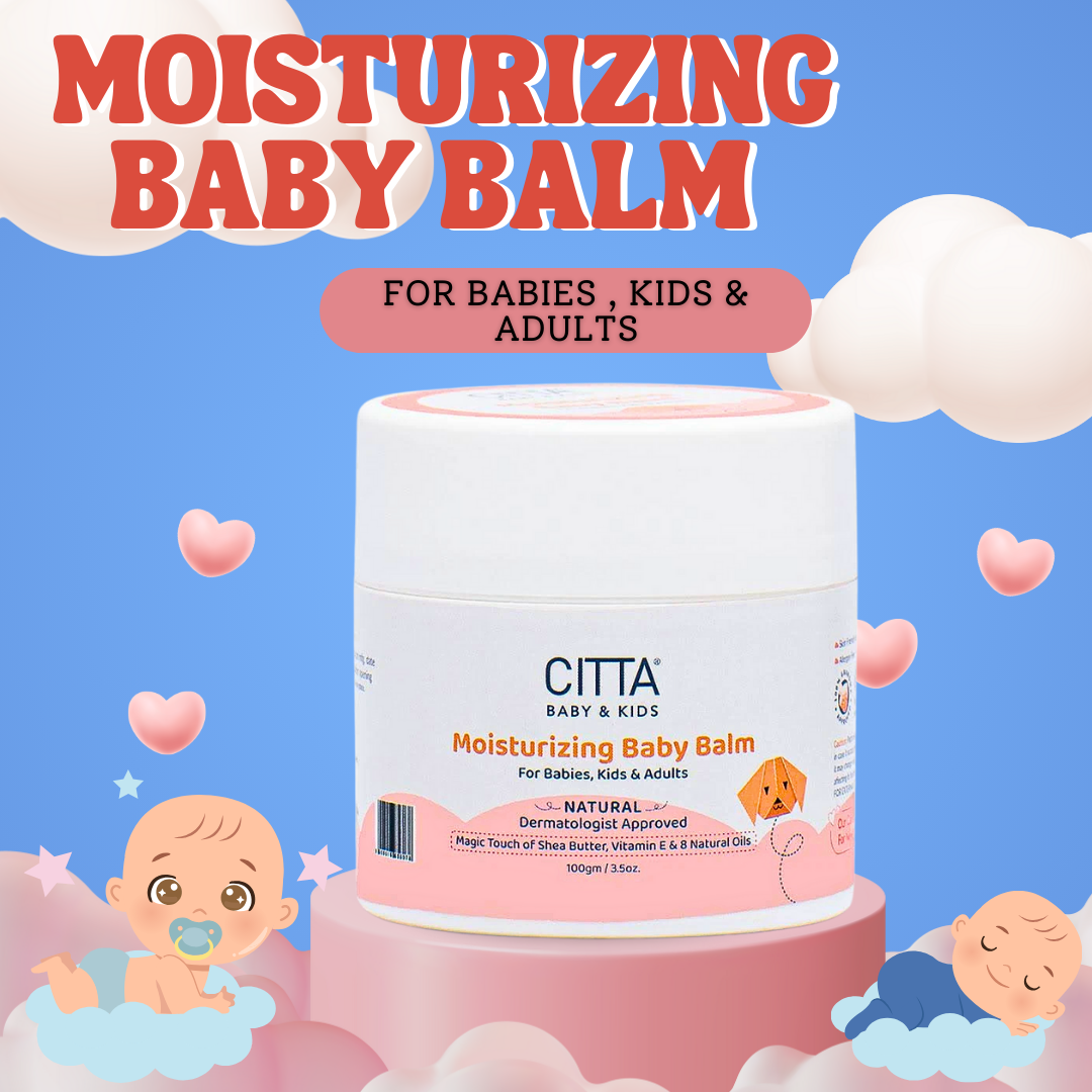 MOISTURIZING BABY BALM ( FOR BABIES, KIDS & ADULTS ) ( BY CITTA ,100GM)