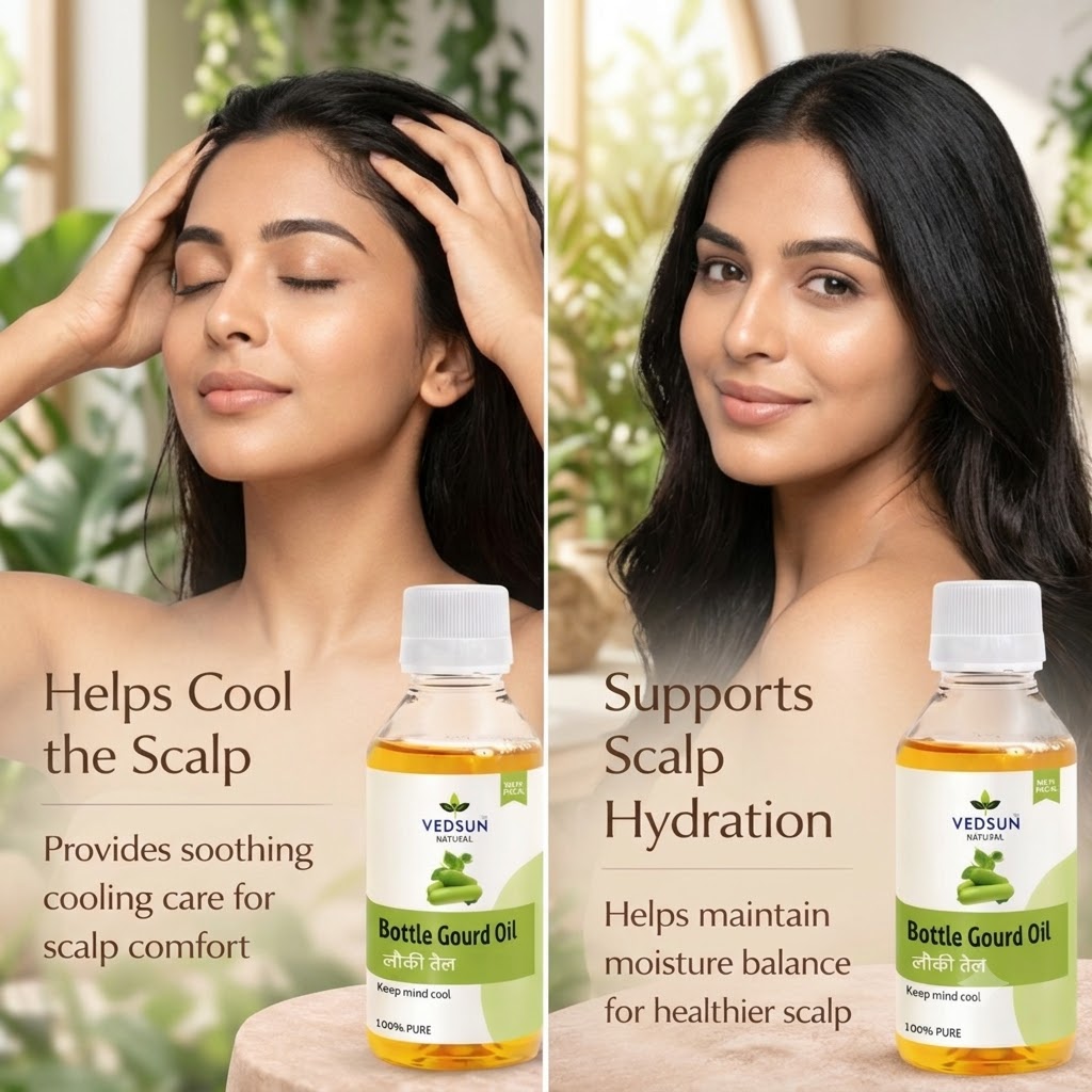 Natural Lauki Oil | Hair Nourishment & Scalp Care 100ml ( by vedsun)