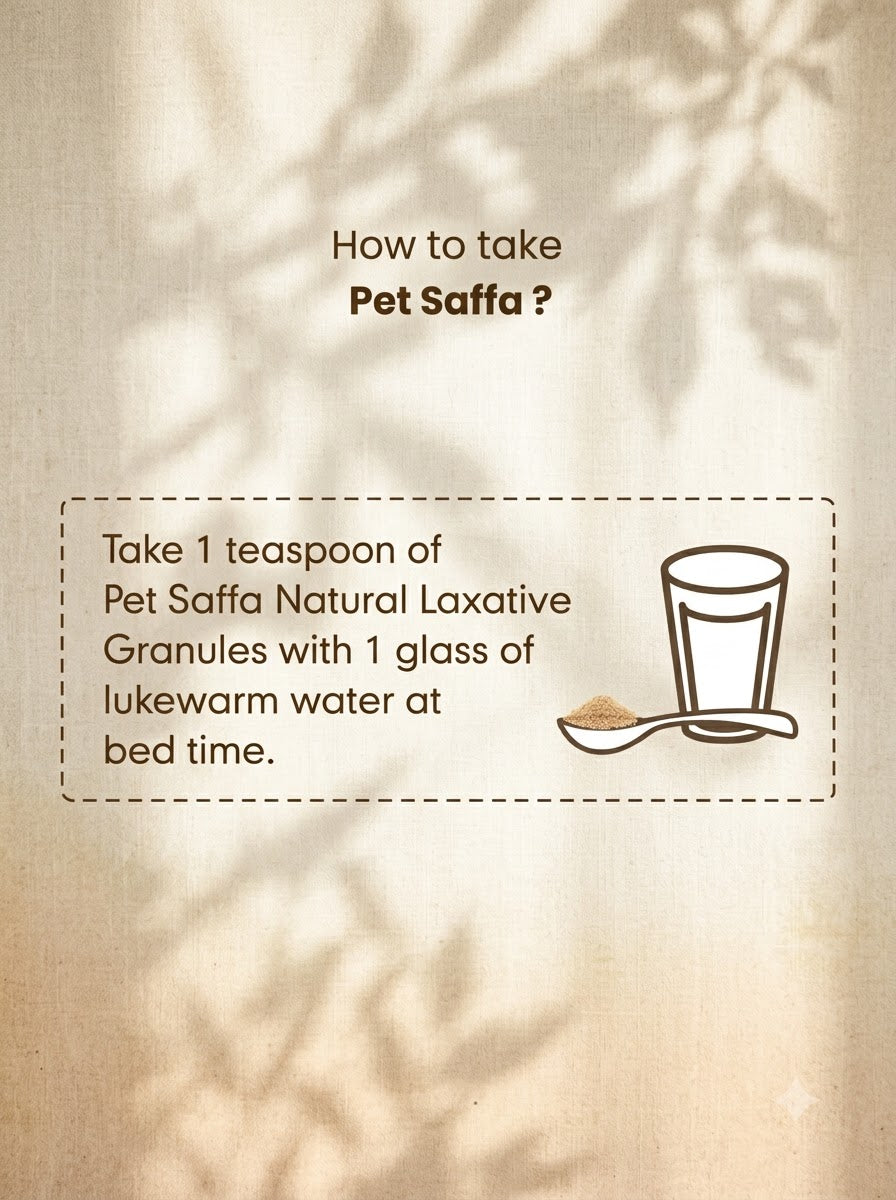 Pet Saffa Ayurvedic Natural Laxative Granules 120g (by divisa )