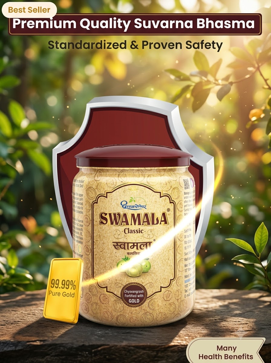 Swamala Classic Chyawanprash with Gold | Ayurvedic Immunity Support 1 kg