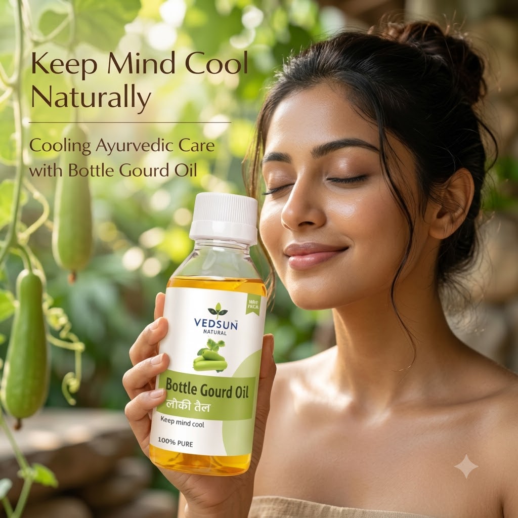 Natural Lauki Oil | Hair Nourishment & Scalp Care 100ml ( by vedsun)