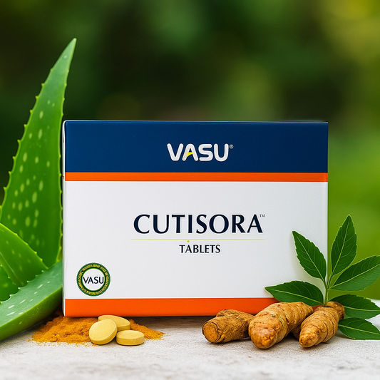 Cutisora Tablets by Vasu Healthcare Pvt Ltd- 100 tablets