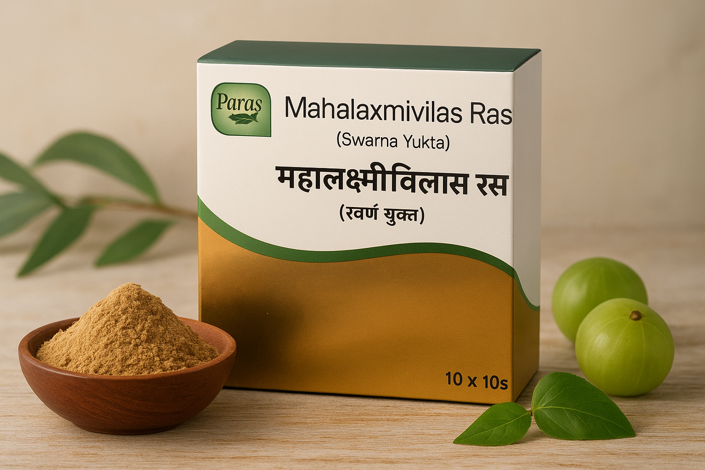 MAHALAXMI VILAS RAS (By- PARAS HERBAL PHARMA, 10- Tablets)