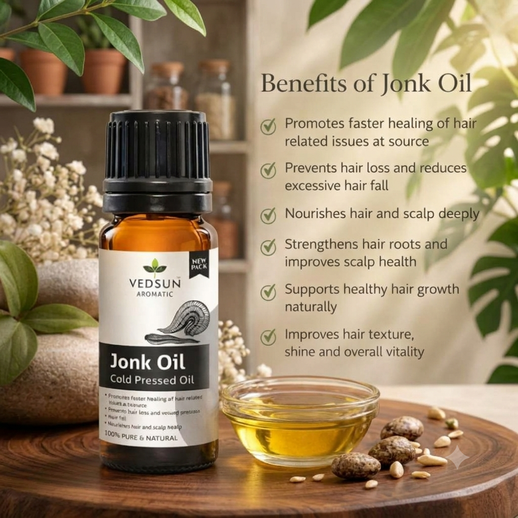 Natural Jonk Oil – Ayurvedic Massage Oil for Joint & Skin Care 10ml ( by vedsun)