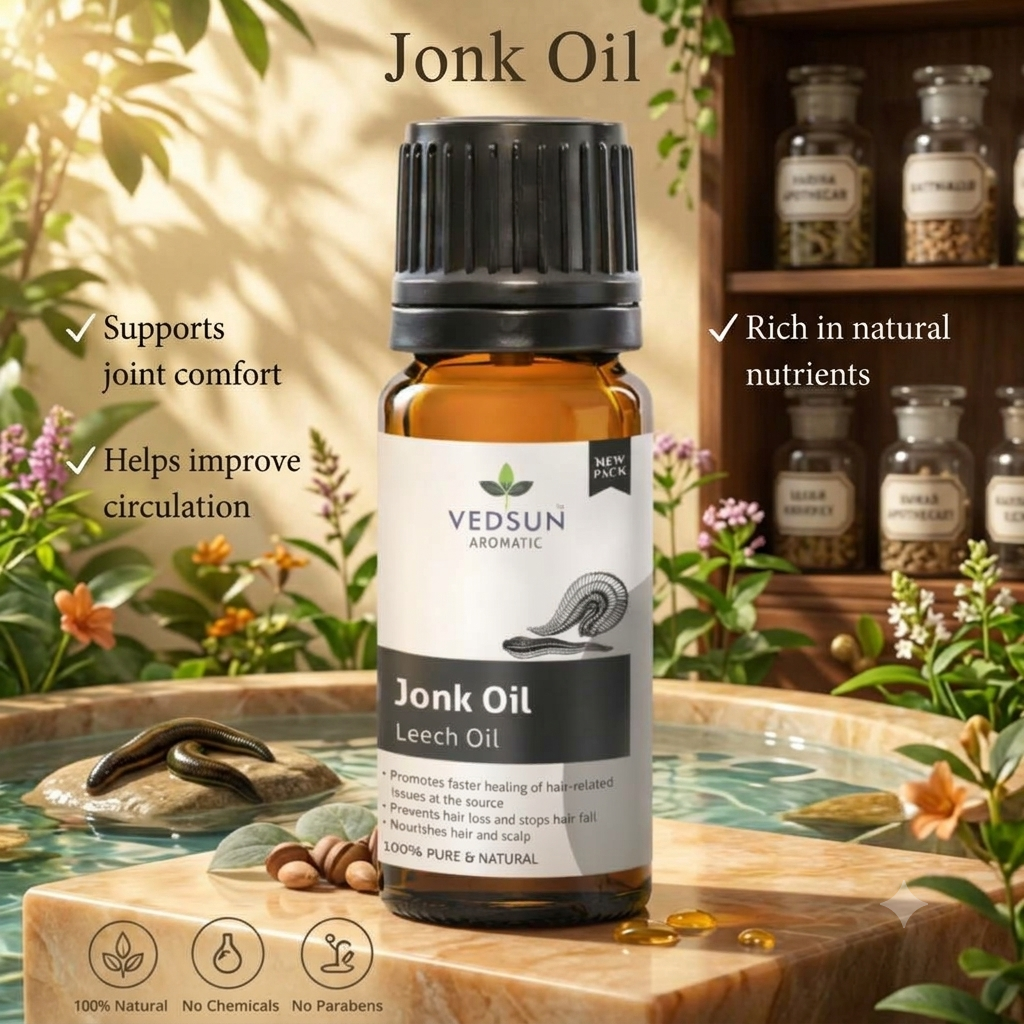 Natural Jonk Oil – Ayurvedic Massage Oil for Joint & Skin Care 10ml ( by vedsun)