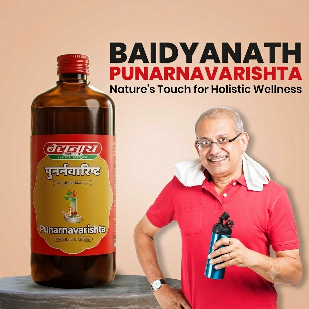 Punarnavarishta Ayurvedic Liquid | 450 ml (by baidyanath)