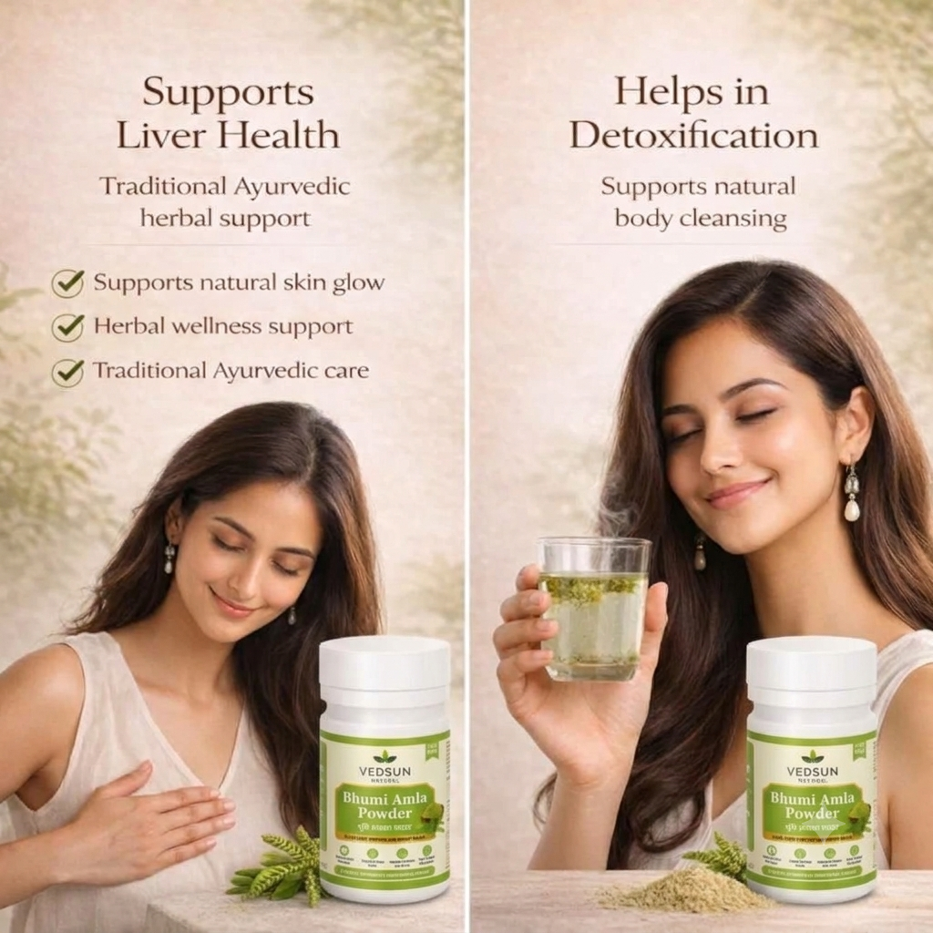 Bhumi Amla Powder | For Liver & Kidney Health 100g | (by vedsun)