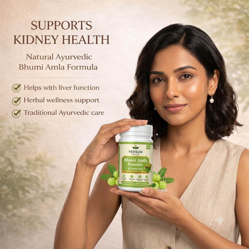 Bhumi Amla Powder | For Liver & Kidney Health 100g | (by vedsun)