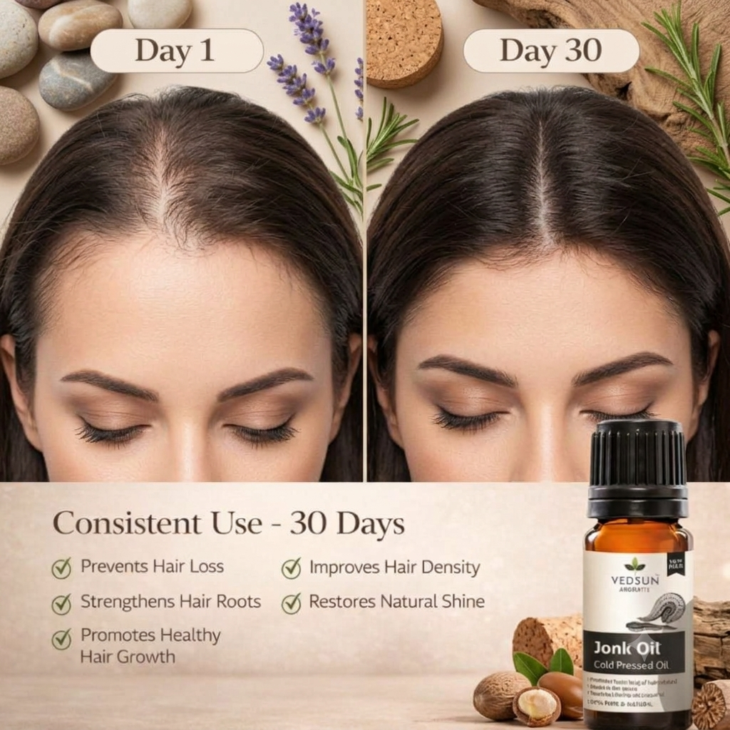Natural Jonk Oil – Ayurvedic Massage Oil for Joint & Skin Care 10ml ( by vedsun)