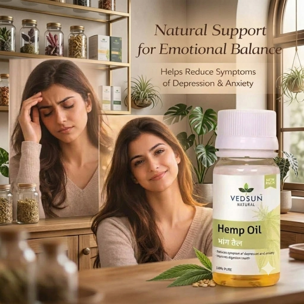 Vedsun Natural Hemp  Oil | Skin & Hair Care | 25ml ( by vedsun )