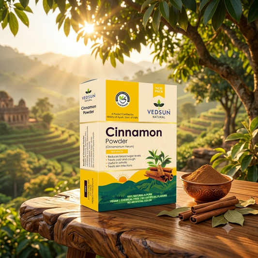 Vedsun Pure Cinnamon Powder | Natural Dalchini for Health | 100g