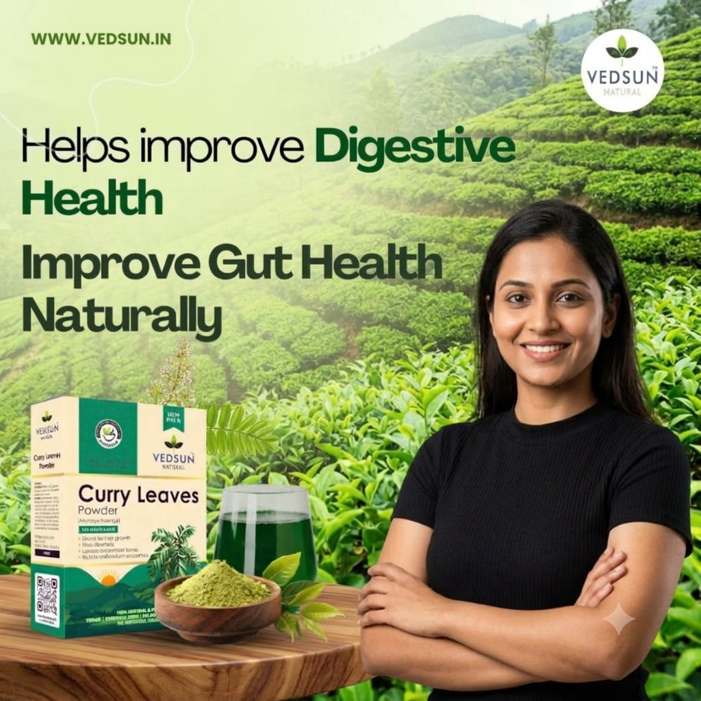 Natural Curry Leaves Powder for Hair & Scalp Care 100g ( by Vedsun )