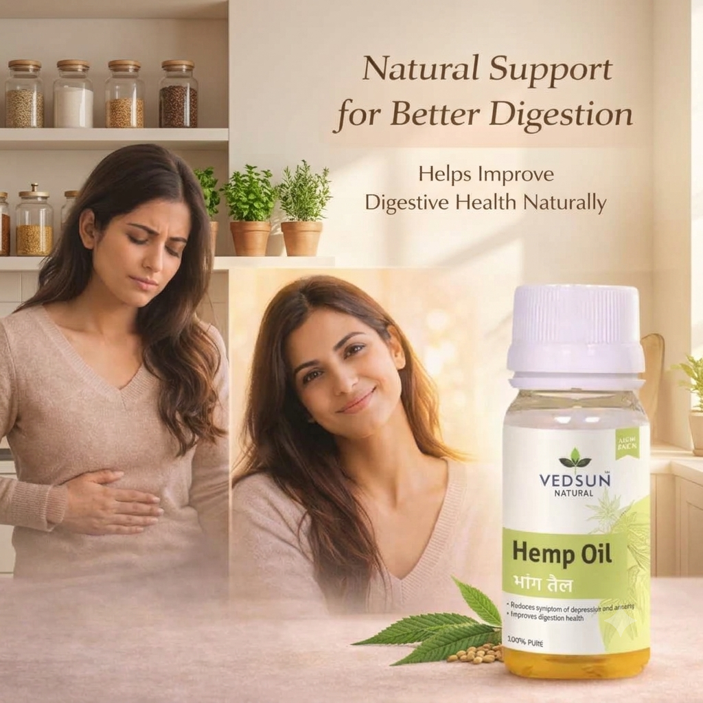 Vedsun Natural Hemp  Oil | Skin & Hair Care | 25ml ( by vedsun )