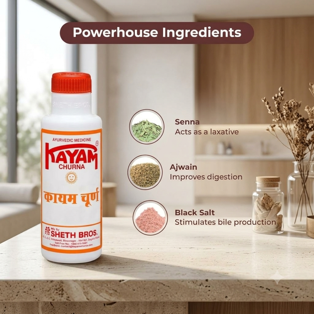 Kayam Ayurvedic Churna for Digestive Wellness | 100g