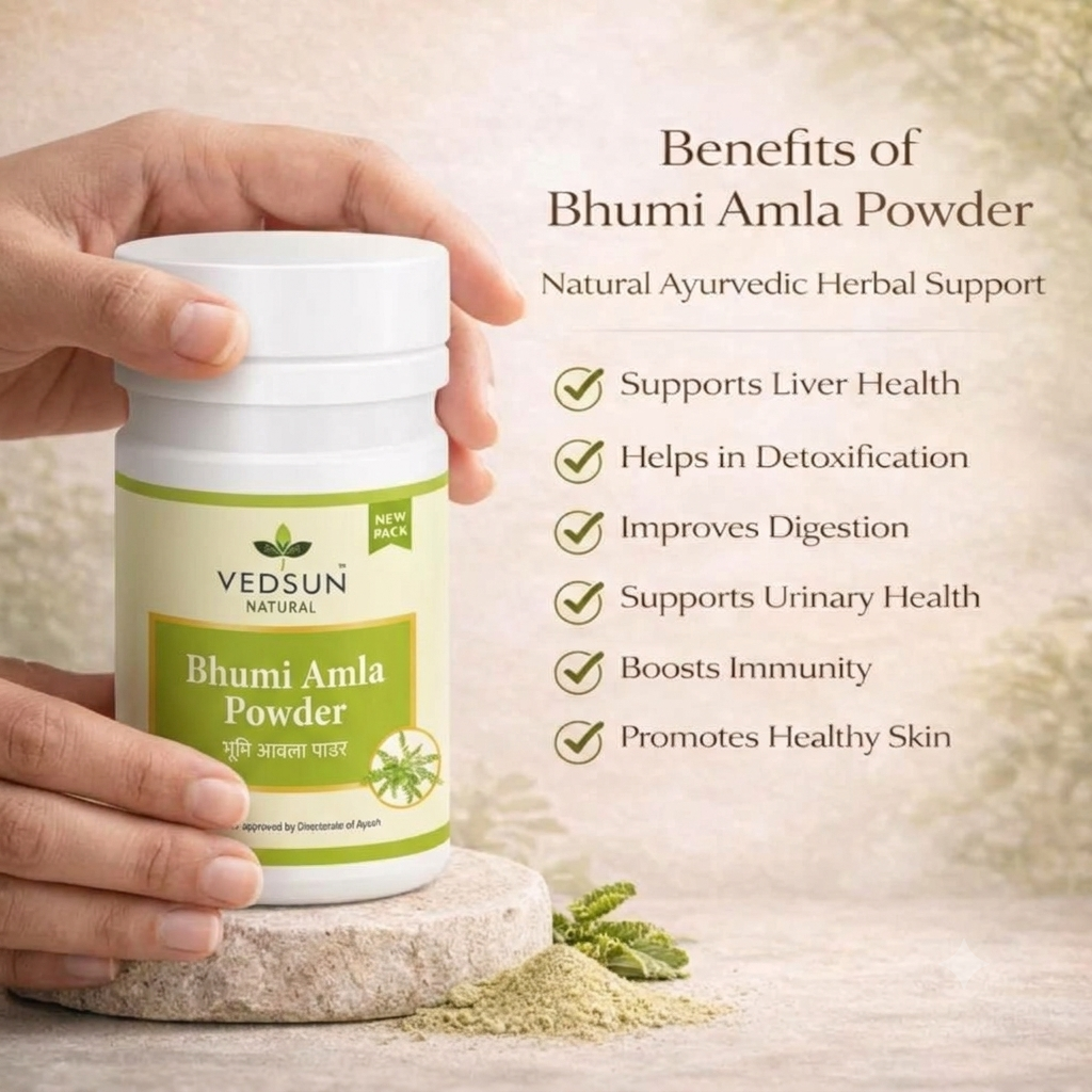Bhumi Amla Powder | For Liver & Kidney Health 100g | (by vedsun)