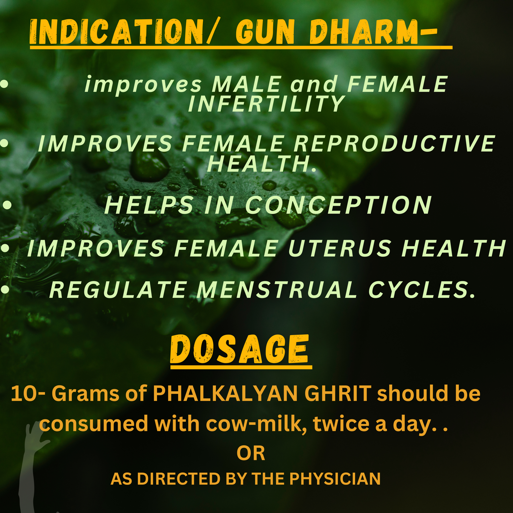 PHALKALYAN GHRIT (By- BAIDYANATH, 100- Gram)-Cosmoहित Ayurved