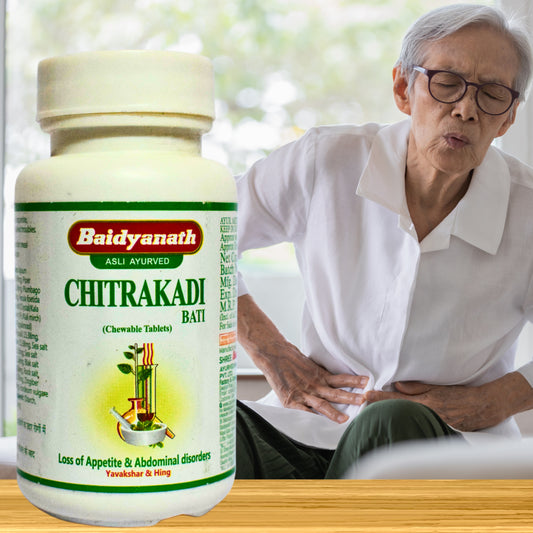 CHITRAKADI BATI (For ulcerative colitis) (By- BAIDYANATH, 80- Tablets)