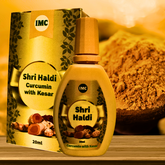 SHRI HALDI CURCUMIN WITH KESAR (By- IMC, 20- ML)