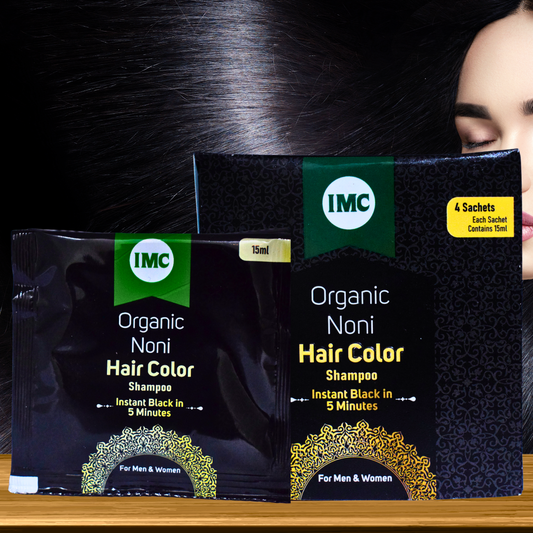 ORGANIC NONI HAIR COLOR (By- IMC, 4- SACHETS)