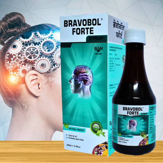 BRAVOBOL FORTE (A POWERFUL BRAIN TONIC) (By- BAN LABS, 200- ML)