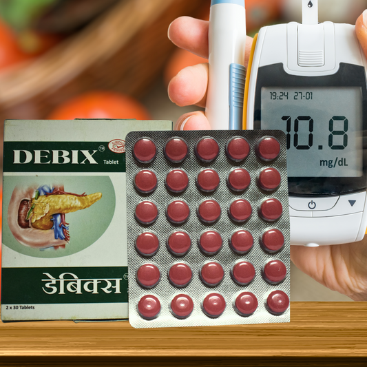 DEBIX (TO REGULATE BLOOD SUGAR LEVELS) (By- SANDU BROTHERS, 60- Tablets)