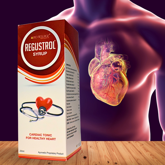 REGUSTROL SYRUP (Improves condition like STRESS and ANXIETY) (By- BIO RESURGE, 200-ML)