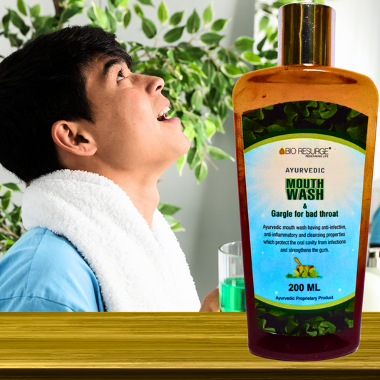 MOUTH WASH & GARGLE FOR BAD THROAT (By- BIO RESURGE, 200- ML)