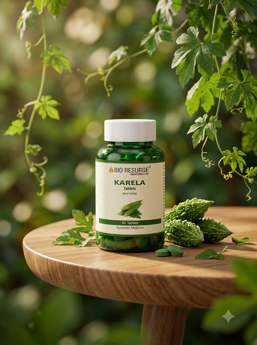 Karela Tablets 750mg | Metabolic Wellness Support (by-Bio Resurge)