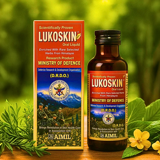 Lukoskin Oral Liquid – 100 ml | Ayurvedic Medicine for Skin Pigmentation & Immunity Support