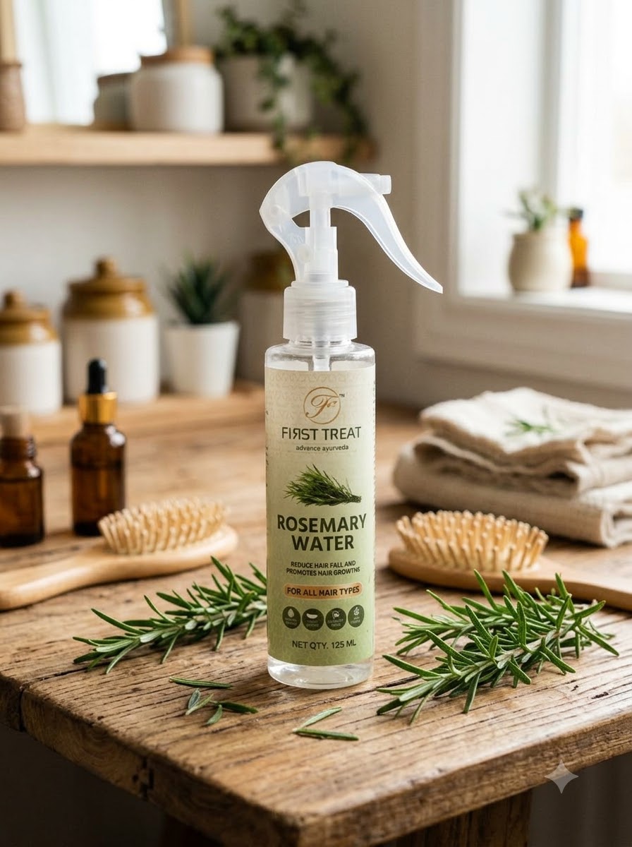 Rosemary Water Spray for Hair Growth  125ml  (by first treat )