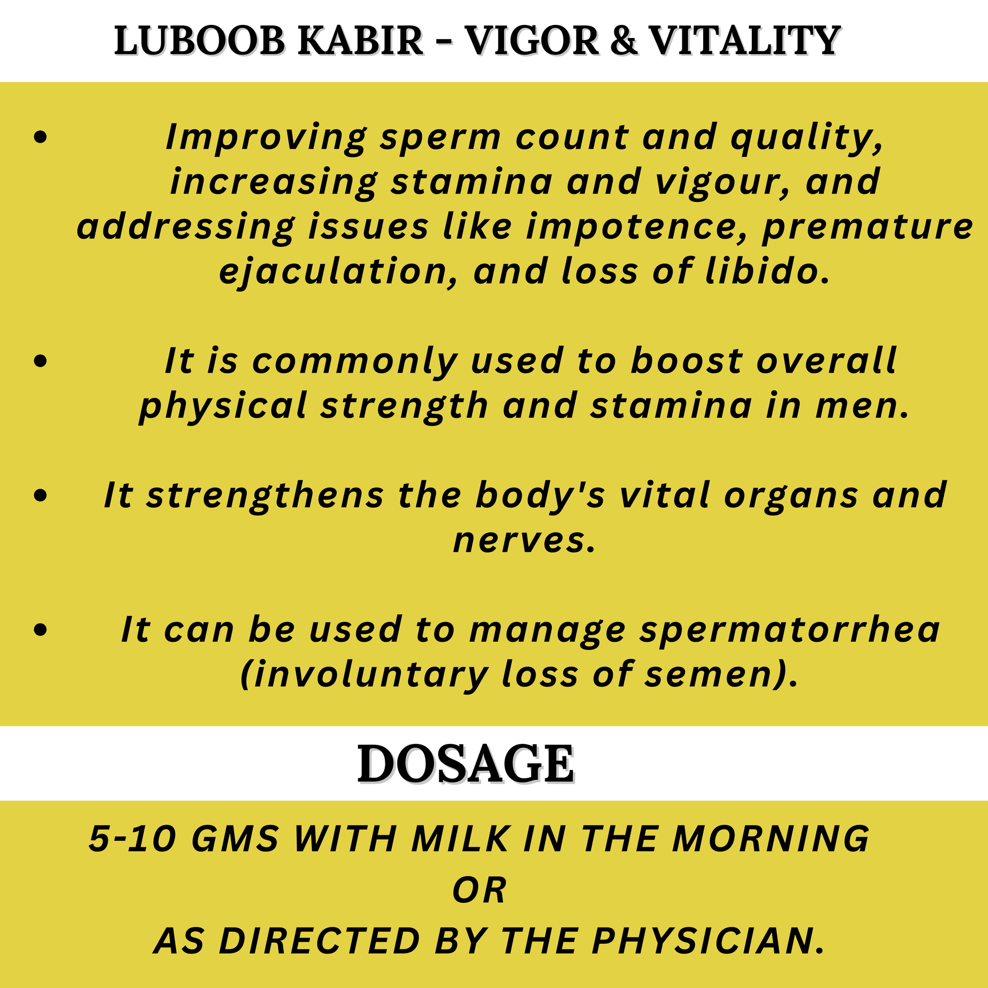 "SKM Siddha Ayurveda Luboob Kabir – Natural Vigor & Vitality Tonic 125g"