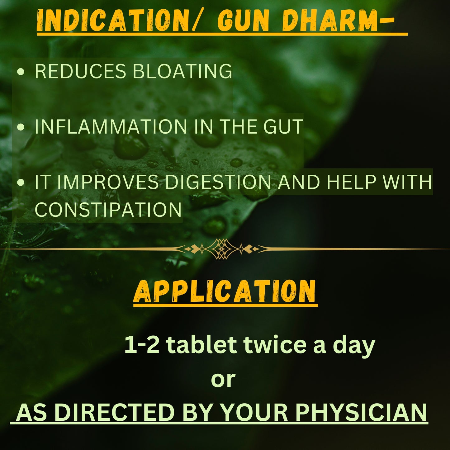 Bio Resurge Triphala Tablets – Ayurvedic Supplement for Natural Detox, Improved Digestion & Immunity – 60 Tablets with Dosage Guidelines | Buy Online at Cosmohit Ayurved"