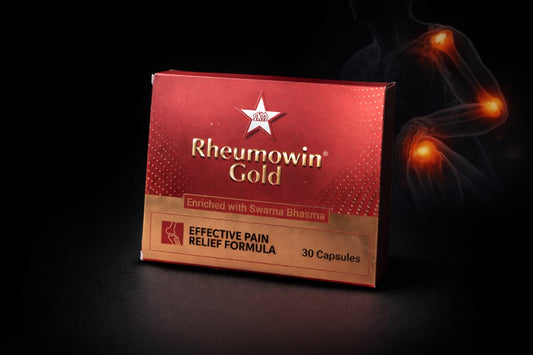 Rheumowin Gold- by SKM SIDDHA and AYURVEDA Company- 30 capsules