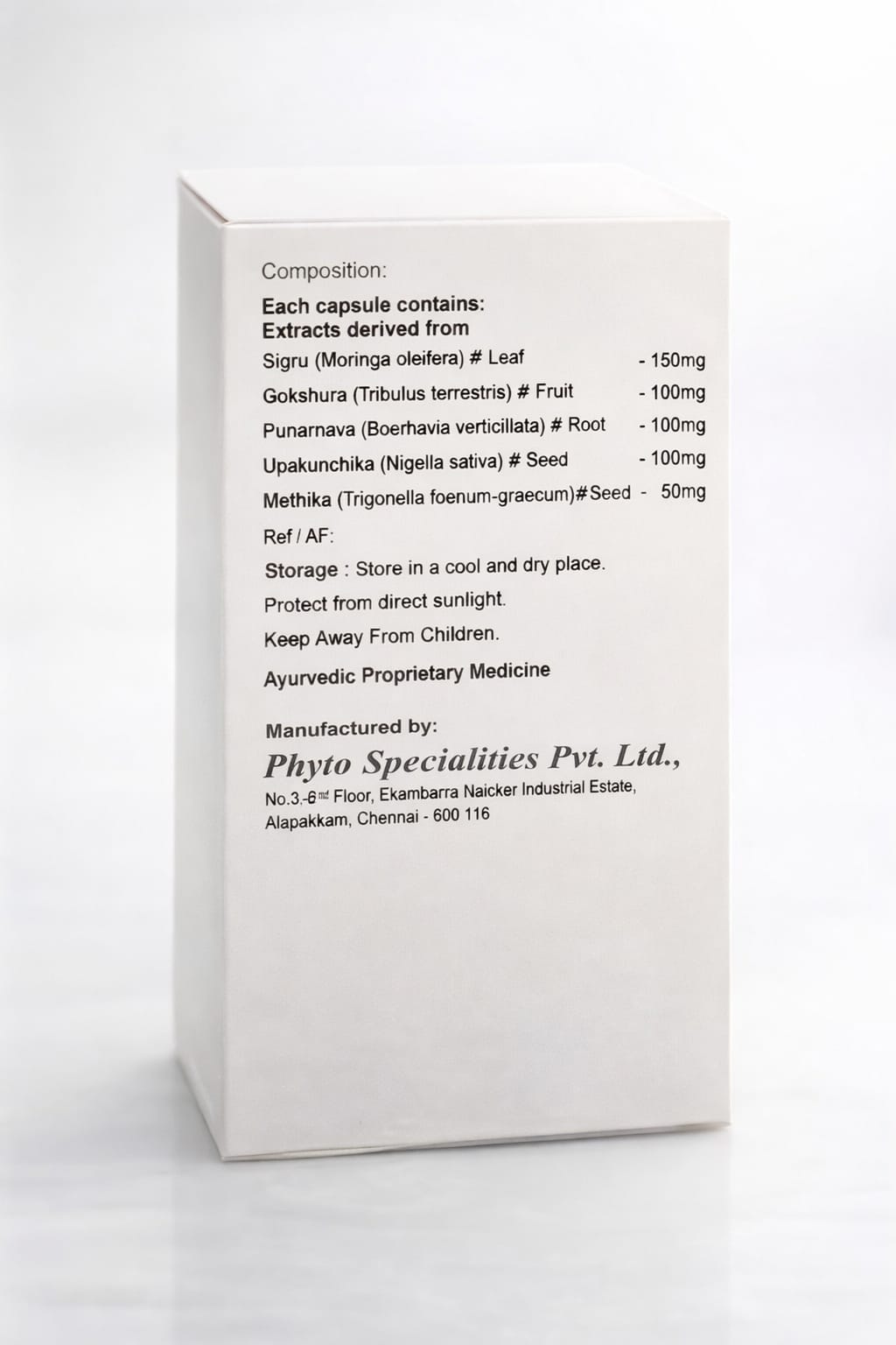 prostomin capsules by Phyto Specialities Pvt. Ltd.